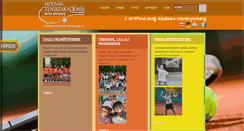 Desktop Screenshot of molnarteniszakademia.eu